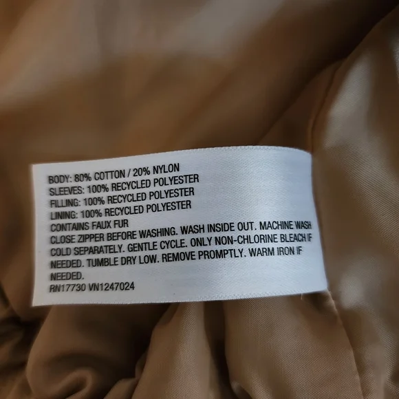 Universal Thread Quilted Moto Jacket NWT Puffer Teddy Faux Fur - Picture 11 of 11